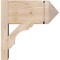 Ekena Millwork Olympic Arts & Crafts Smooth Outlooker, Douglas Fir, 7 1/2"W x 14"D x 14"H OUT08X14X14OLY03SDF - alternate 4